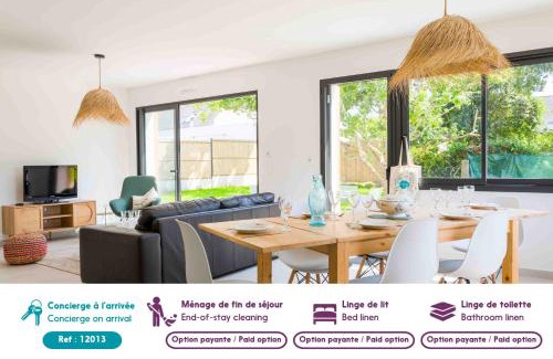 Trevignon House | À 490m de la plage, maison neuve pour 8