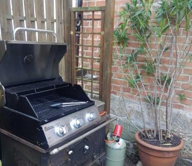 Quentel Apartment | Ältestes Haus in Quentel - Ferienwohnung 1 mit kleinem Garten