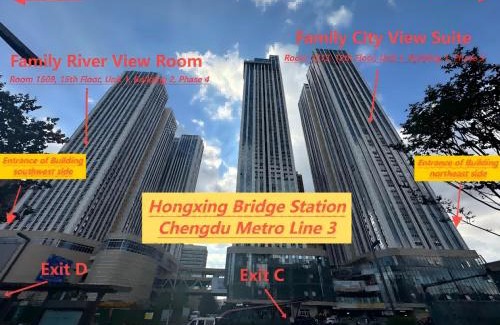 Chengdu City Centre Apartment | 成都云漫松间民宿