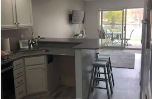 South Haven Condo | 0n the river near the bridge. July and August are weekly rentals