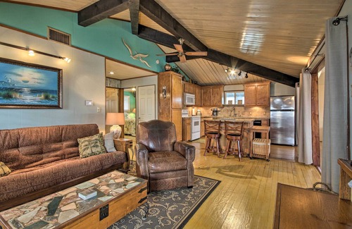 Galveston House | 1/2 Mi to Beach: Canal-Front Galveston Home!