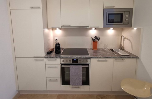 Neusiedl am See Apartment | 1 App. Tristan, Dusche, WC, 1 Schlafraum - Pannonia Appartements