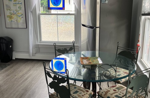 Old Orchard Beach Apartment | 1 bedroom apartment steps away from Old Orchard Beach with partial ocean view.