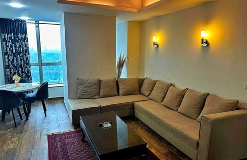 Blue Area Apartment | 1-bedroom apartment with AC, fitness room in brilliant Islamabad