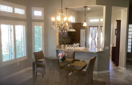 Desert Palms House | 1-Bedroom Villa in Sun City Palm Desert with Golf Cart