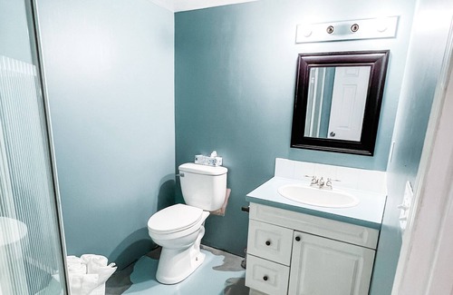 Markerville House | 1 block from the beach, cool & cozy 2 bedroom vacation home- basement suite.