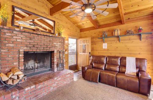 Upper Moonridge House | 1 Mi to Skiing Mtn-View Cabin in Big Bear Lake