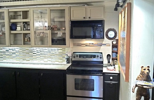 Glenville Apartment | 1 Nighters Welcome Cedar Duplex, NO Stairs, Easy Access, Mountain View!