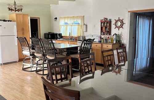 Lakeside House | 10 Mile Lake Home 4 bedroom 2 1/2 bath sleeps 10. Ride ATV;s to dunes from home