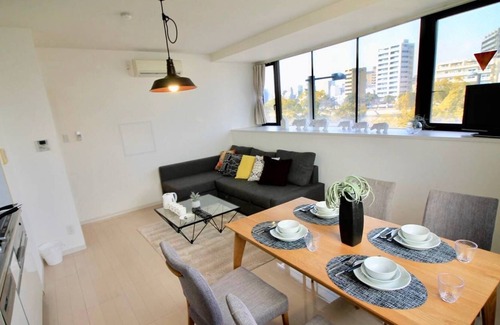 Minami Ward Apartment | 10 min Hiroshima Station 2BR Up to 10p 4 bikes / Hiroshima Hiroshima