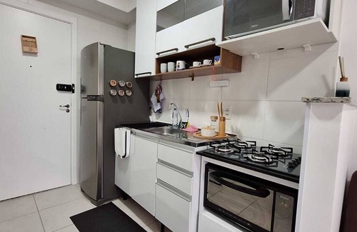 Panamby Apartment | 1107 - 5 minutes from Villa Bluee - 1 bedroom complete and cozy with beautiful view
