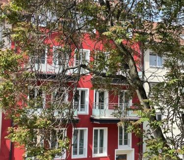 Mitte Apartment | 120qm Deluxe Apartment Suites Christina im Stil Design Hotel Vosteen Nähe der Kaiserburg