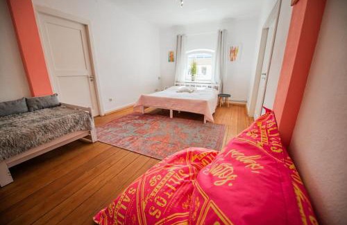 Borgfelde Apartment | 150qm LOFT, Tischtennis, Tischkicker
