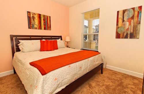 Four Corners House | 17413 Luxury Pool Villa Serenity Haven, 3BR, Balcony