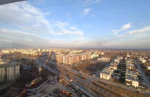 Skopje Region Apartment | 18th Floor Secure Luxury Condo With Pool & Fitness Included In Price