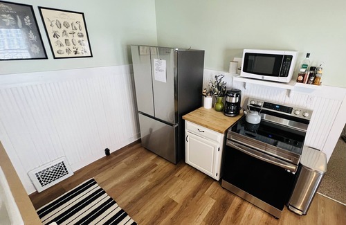 Charlevoix House | 1900s Historical Downtown Home/1st Floor Master-Suite/4BR/Private Driveway