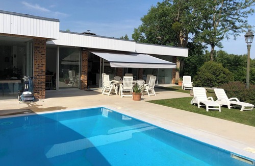 Manneville-sur-Risle House | 1975 ARCHITECT HOUSE renovated with swimming pools on 4000 m2 near HONFLEUR