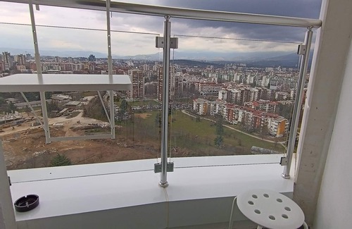 Skopje Region Apartment | 19th Floor Condo in Cevahir with pool & fitness