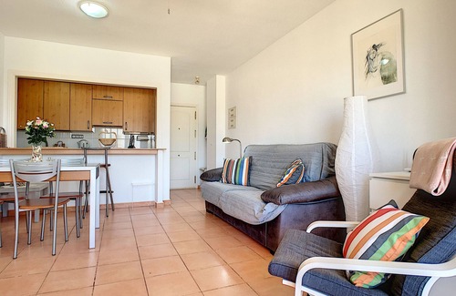 Playa Honda Apartment | 1st floor apartment, front line complex, sea view