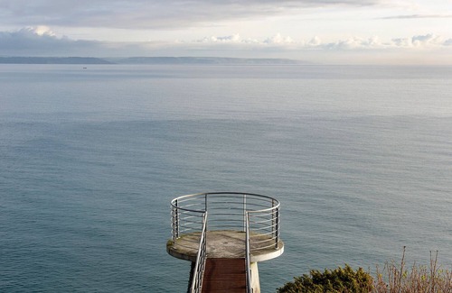 Portmellon Apartment | 1st Floor Apartment With Outstanding Sea Views With Access To Look-Out Platform