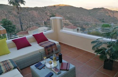 Bedar House | 2 Bed House Sleeps 4 - Pool Sea Views Parking