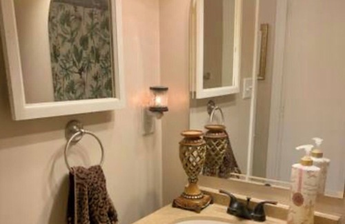 Lexington House | 2 bedroom , 2 bath townhome , cabin vibe! Vaulted ceiling with a skylight view!