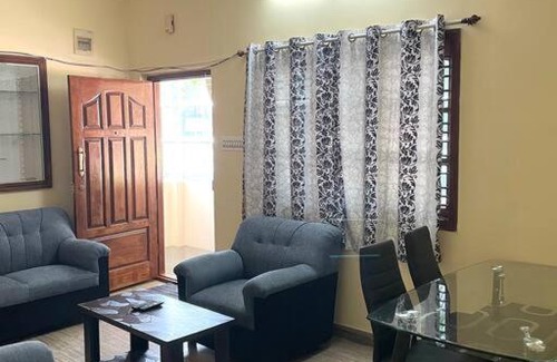 Panduranga Nagar Apartment | 2 - Bedroom Apartment with balcony beautiful view.
