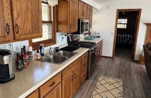 New Auburn Cottage | 2-bedroom modern lake cottage steps off the water just 1.5 hrs from Minneapolis.