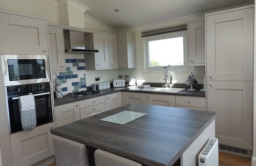 Lochwinnoch Cabin | 2 Bedroom Sleeps 4 Lodge-smart Tv-hot Tub-dogs Ok