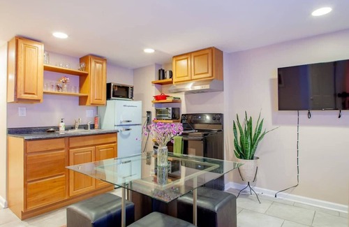 Langdon Apartment | 2-BR City Retreat/Peace, Privacy & Parking!