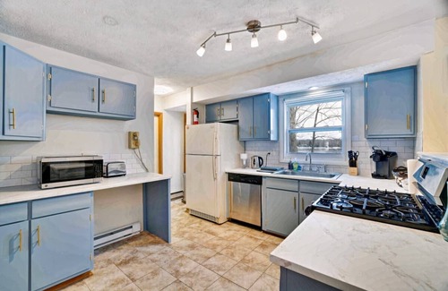 Locust Lake Village House | 2 Homes Sleeps 16 Lakefront Dock Game Rooms Family & Dog Friendly