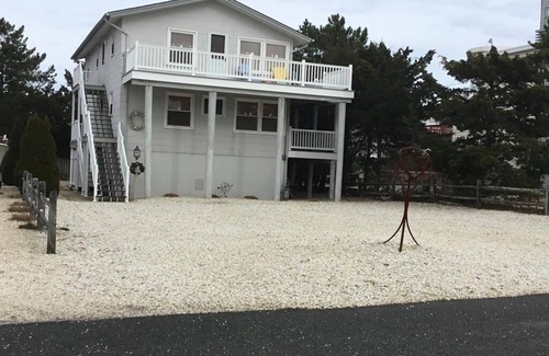 Barnegat Light Apartment | 2 Houses from the Ocean!