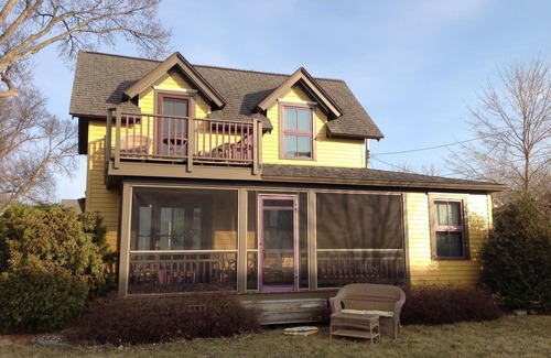 Lake City Cottage | 2 level, 2 bedroom/2 bath filled with windows framing amazing water views!