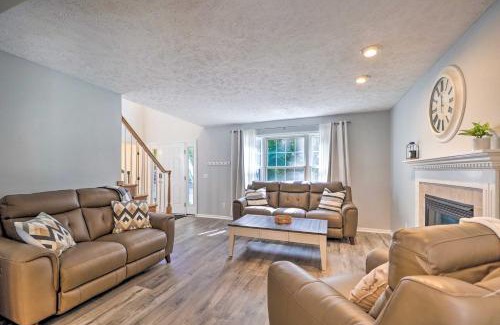 Beulah House | 2 Mi to Dtwn! Beulah Family Home with Fireplace