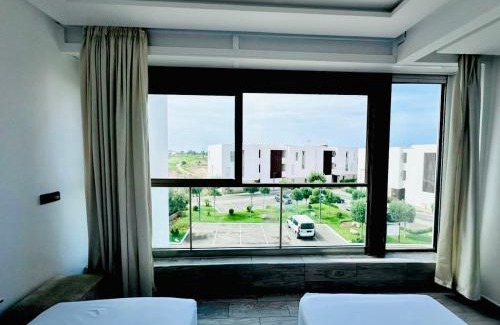 Taghazout Apartment | 2 minutes de la plage , Résidence Tamourrit, Taghazout Bay , vue mer , golf , piscine
