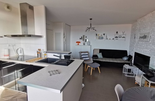 Sete Apartment | 2 ROOMS 3* TERRACE PANORAMIC VIEW OF THE SEA AND THAU LAGOON