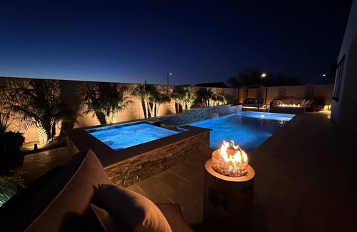 Montecito in Estrella House | 2 yr young Estrella Mountain Ranch Luxurious Home in Goodyear Heated Pool & Spa