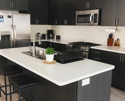 Cambridge House | 2024 Built Stylish 3BR Cambridge Townhouse with Free Parking, WiFi, Full Kitchen, Laundry, Only 8 Mins to African Lion Safari! Perfect for Family Travel, Group Trips or Work Stays!