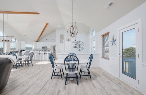 Pine Island House | 2310 - Aegean Breeze, Nice Corolla Home Complete with Amenities Including Private Blue Lagoon Pool