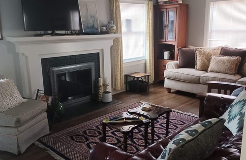 Buckroe Beach House | 2500 sq ft home 4 blocks from Buckroe Beach, dog friendly