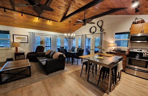 Cashiers House | 2Bd/1Ba ,opt'l +1Bd/1Ba, stream/waterfall/firepit, in Cashiers. Pet Friendly,