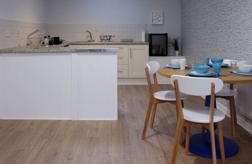 Dungannon Apartment | 2BR Modern Apt w/kitchen, TV, and parking