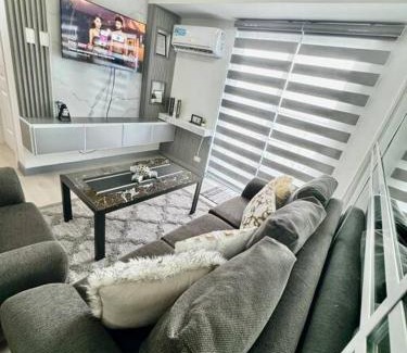 San Fernando Apartment | 2BR Mountain View Cabin - The Bali Corner at Azure North