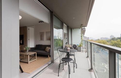 Apoquindo Apartment | 2BR near Arauco Park & Apoquindo
