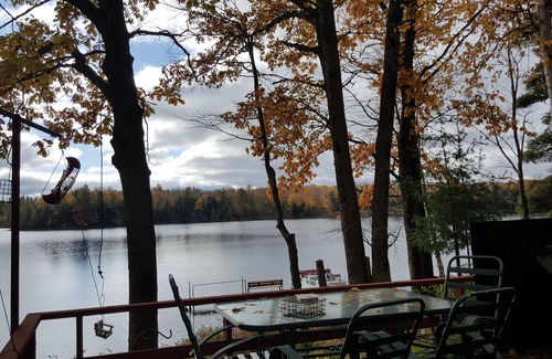 Lac du Flambeau Cabin | 3 Bdrm, Loft, 1.5 baths knotty pine cabin, handicap accessible on 55 acre lake