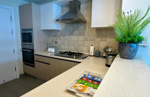 F-8 Sector Apartment | 3-bedroom apartment in Centaurus Islamabad with fitness room, Fast WiFi, AC