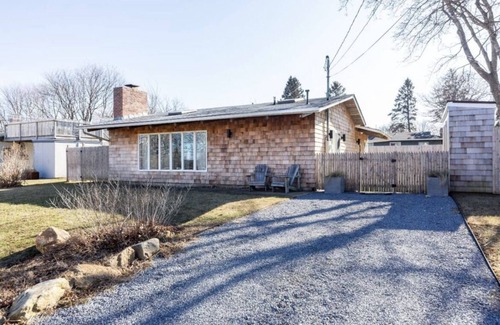 Culloden Shores House | 3 BR 2Bath Private Beach House, with Hot tub, fireplace & firepit