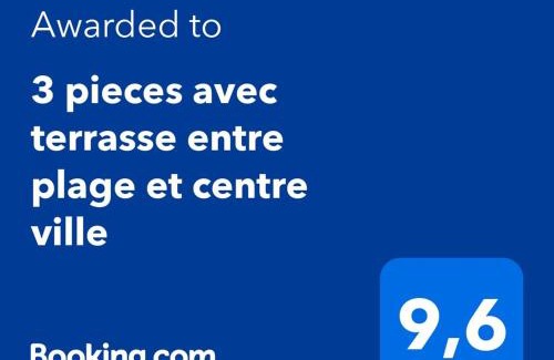 Arcachon Apartment | 3 pieces avec terrasse entre plage et centre ville