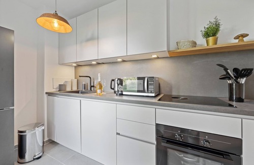Bad Aibling Apartment | 3 room ground floor apartment with terrace directly at the Kurpark, near train station + Schön Klinik