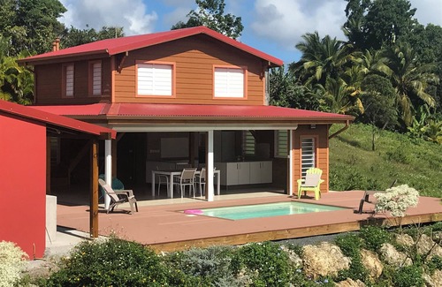 Sainte-Anne Villa | 3 * villa with new wooden pool